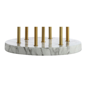 Pleiades 13.5" Modern Metal/Resin LED Accent Lamp - JONATHAN Y